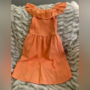 Orange/pink dress